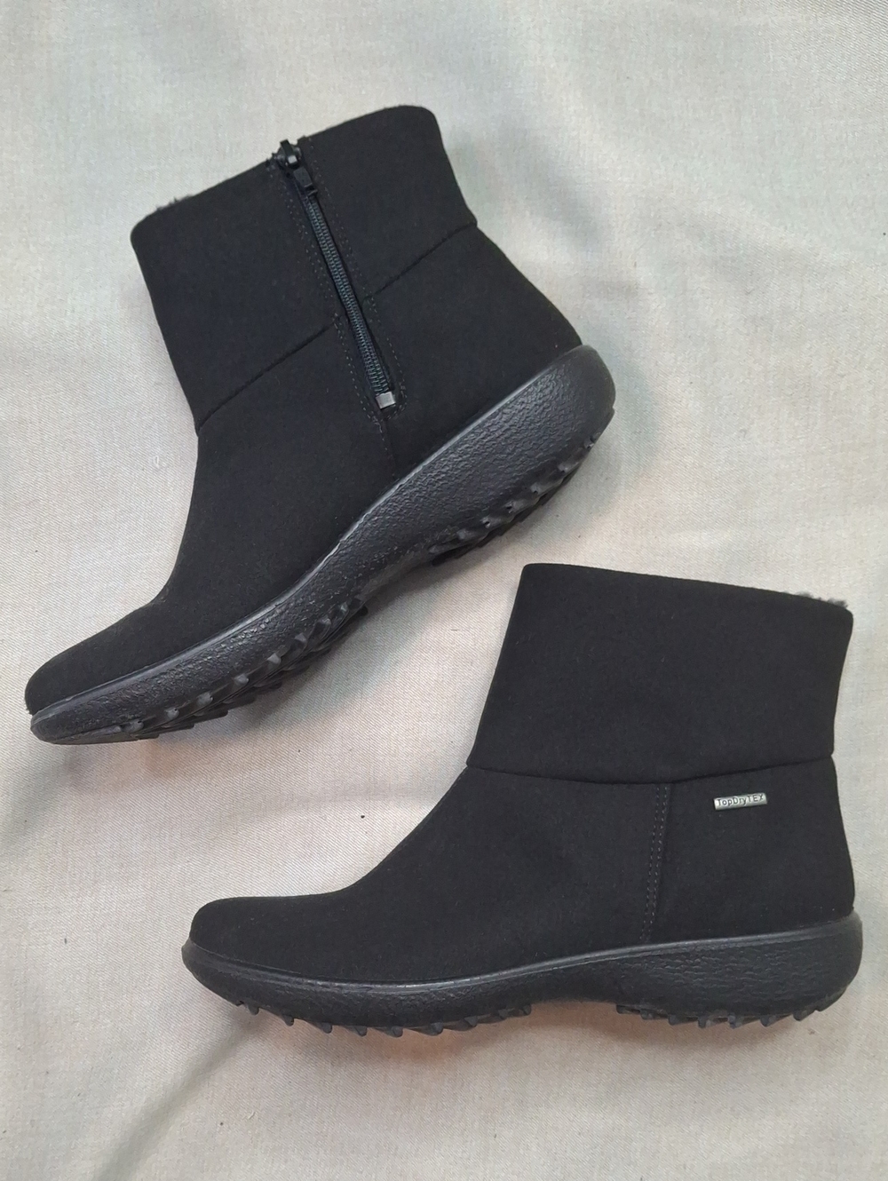 Josef Seibel Black Women's Ankle Booties with Side Zip